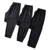 Pantalons pour hommes 2024 Printemps Hommes Casual Taille ample Pantalon complet Ice Cool Net Super Large Mince Imprimé Élastique Plus Taille 9XL