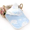 Toalha seis camadas de algodão puro criança-toalha bebê cartoon gaze jacquard rosto pano limpeza doméstica para crianças