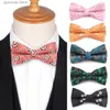 Bow Ties Nowa muszka Paisley dla mężczyzn Kobiety Klasyczne garnitury kwiatowy bowtie na imprezę ślubne męskie dziobki