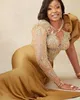 Aso Ebi arabe or sirène mère de mariée Dres dentelle perles soirée bal formelle fête d'anniversaire célébrité mère de marié robe k0tz #