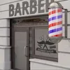 Wallpapers Barber Shop Window Sticker Adhesive Barbershop Stickers Decal Self Wall Decor For