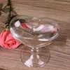 Vase Heart Glass Glass Flower Pot DesktopスタンディングVaseプランターコンテナ家の装飾ドロップ