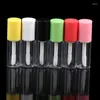 Storage Bottles 10PCS/Lot Empty Transparent PE Lip Gloss Tubes Plastic Tube Lipstick Mini Sample Cosmetic Container