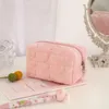 Opbergzakken Vrouwen Make-up Zachte Reizen Cosmetische Tas Organizer Case Jonge Dame Meisjes Make-up Benodigdheden Roze Witte Handtassen