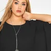 Luźne rękawy Batwing w rozmiarze Elegancka letnia bluzka na pelerynę kobiet 3/4 rękawów Casual Work Office Tuniks Duże ubranie 7xl R7L4#