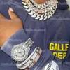 Altri orologi gioielli di lusso per le donne hip hop marca MISSFOX moda impermeabile ghiacciato diamante polso al quarzo regalo da donna spedizione gratuita T240329