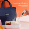 Borse portaoggetti Borsa isolante portatile Scatola da pranzo Foglio di alluminio per picnic con riso Impermeabile