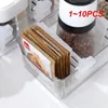 Küche Lagerung 1-10PCS Kühlschrank Partition Bord Versenkbare Kunststoff Teiler Schiene Für Flasche Können Regal