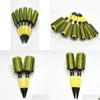 Hair Brushes Wooden With Boar Bristle Mix Nylon Styling Tools Professional Round 6Pcsset 2211053162051 Drop Delivery Products Care Ot4V7