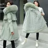 Parka Veste Femme Coréenne Femme Hiver Doudoune 2023 Parka Grande Taille Manteaux De Plumes Chaud Cott Veste Épaisse Femme Manteau e0XX #