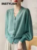 Kvinnor Elegant V Neck Single Breasted Thin Sol-Proof Cardigan Elegant Korean Knit Simple Solid Sheer Topps Summer Casual Outwear Z7LC#