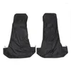 Car Seat Covers 2x Universal Waterproof Nylon Front Van Protectors Black Pair