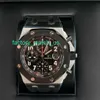 Kalendarz AP Zegarek Royal Oak Offshore Series 26470So Precision Steel Pierścień ceramiczny wampir męski czas czasowy moda