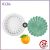 Baking Moulds Lace Mousse Silicone Cake Mold Round Mould Accessories Bread Oven Tray Reusable Tools