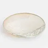 Filiżanki spodki 1pc Pearl Shell Fruit Dish Drobna dekoracyjna biżuteria kawior fantazyjny deser dekoracja domowa akcesoria kuchenne