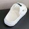 Beroemde zomer LUSSO CLOUD Strandslippers Sandalen Zwembadplezier Platte glijbanen Italië Perfect Heren Rubber Leer Antislipgat Gleuf Designer Nieuwigheid Slijtage Slipper Box EU 39-46