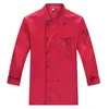 Uniforme de catering LG manga jaqueta de cozinha masculina uniforme de trabalho de cozinha hotel mulheres garçom roupas 80rx #
