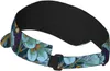 Boll Caps Sport Sun Visor Hat Tropical Parrern Flowers Toucan Lightweight Cap för baseball Gym