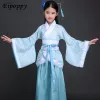 kostuum Meisjes Kinderen Kimo Traditionele Vintage Etnische Fan Studenten Koor Dans Kostuum Japanse Yukata Kimo Stijl e8kp #