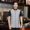 Sommer Restaurant Kellneruniform Hotel Food Service Magier Arbeitskleidung Café Waitr Uniform Frau Café Clearning Kleidung F6DD #
