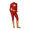 Dc filme americano drama flash cos traje cosplay halloween vermelho role play uma peça cara apertado