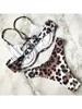 Damen-Badebekleidung S – XL, neuer sexy Leoparden-Bikini, Damen-Badebekleidung, weiblicher Badeanzug, zweiteiliges Bikini-Set, Bügel, Badende, Badeanzug, Badebekleidung, V872, T240328