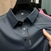 polo shirts for men Color High Quality Short Sleeve Shirt Lapel Collar Men Fashion Casual No Trace Printingpolo 240329