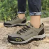 Boots Winter Cotton Male Casual Sneakers Travel Man Warm Outdoor Hiking Shoes Light Fashion Running Shoes Rock Climbing 2023 New 3846