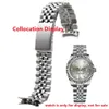 18mm 19mm 20mm acier inoxydable 316L argent or jubilé Bracelet de montre Bracelet Compatible pour 5 Rolex 2206173003