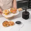 Baking Tools Easy To Use Set Of 6 Silicones Bagel Holder Oven And Microwave Friendly Stand Molds