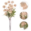 Dekorative Blumen 4 PCs künstliche Blumendekoration Schlafzimmer DIY Arrangement Materialien Grace Hochzeit Haushalt Gefälschte Löwenzahn Plastik