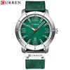 Ny 2019 Quartz Wrist Watch Men Watches Curren Top Brand Luxury Leather Wristwatch för manlig klocka Relogio Masculino Men Hodinky Q02978