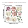 Väggklistermärken 1st Peony Blommor klistermärke Art Nursery Decals Kids Room Home Decor Mural Gift