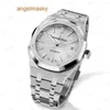AP Iconic Wristwatch Royal Oak Series 15450ST OO.1256ST.01 White Plate Precision Steel Mens Sports Machinery Watch