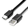 1M Typ C USB-C 2A Snabb laddning av USB C Data laddare Kabeltråd för Samsung S10 S20 HTC LG Xiaomi Huawei