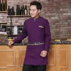 Automne Lg Sleeve Restaurant Serveur Uniforme Femme Café Service Alimentaire Salopette Café Waitr Uniforme Hot Pot Work Wear Chef H7Pc #