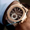 Relógios masculinos relógio mecânico automático à prova d'água relógios de pulso de negócios montre de luxo u1