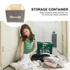 Storage Bottles Wardrobe Clothes Organizer Closet Clothing Jeans Pants Bin Box