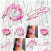 Beaded Sn1408 Matte Pink Mermaid Quartz 108 Mala Bracelet For Women High Quality Throat Chakra Nce Yoga Beads Jewelry Drop D Dhgarden Otsl1