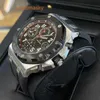 AP Iconic Wristwatch Royal Oak Offshore Series 26470SO Precision Steel Ceramic Ring Vampire Mens Timekeeping Fashion Leisure Business Sports Machinery Watch