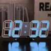 Relógios de mesa digital relógio de mesa 3d mini led ajustável brilho noite alarme de parede eletrônico para casa/cozinha/escritório decoração jardim