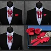 Fliegen Strass Fliege Brosche Set Britische Koreanische Herren Business Bankett Anzüge Shift Kragen Blumen Hochzeit Zubehör Schmuck Geschenke Y240329