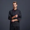 Hôtel Cuisine Chemise Cook Veste Unisexes Lg Manches Restaurant Cuisine Manteau Chef Uniforme Boulangerie Café Serveur Vêtements De Travail Tops I7qr #