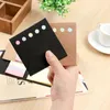 Presentförpackning 100 st mini Creative Kraft Paper Cover N Times Memo Pad Sticky Notes Notebook Note School Supplies