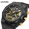 Lelock High End Glow waterdicht multifunctioneel quartz herenhorloge