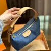 Qualidade Luxo Denim Bag Designers Hills Pochette Denim Lunchbox Bolsas Bolsas Moda Ombros Estilo Clássico Capacidade Sacos de Compras