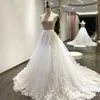 Tulle Luxury Lace Severiques Detachable Skirt Wedding Boho القابلة للإزالة للقطار Dres الزفاف Overkirt Z4az#