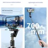 Monopiedi selfie palmari per telefono gimbal Stabilizzatore portatile Bluetooth con treppiede Selfie Stick Gimbal pieghevole per smartphone iPhone 24329