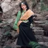 Costume de danse tibétaine chinoise Femme Aristocrate Robe Tourisme Style minoritaire Dres pour danser les fêtes folkloriques Costume de scène Cosplay Y6fQ #