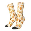 Herrensocken Just Bakery Männliche Herren Damen Frühlingsstrümpfe Polyester